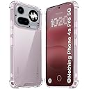 TheGiftKart Crystal Clear Back Cover Case for Nothing Phone 4a Pro 5G | 360 Degree Protection | Shock Proof Design | Transparent Back Cover Case for Nothing Phone 4a Pro (PC & TPU, Transparent Bumper) gallery image