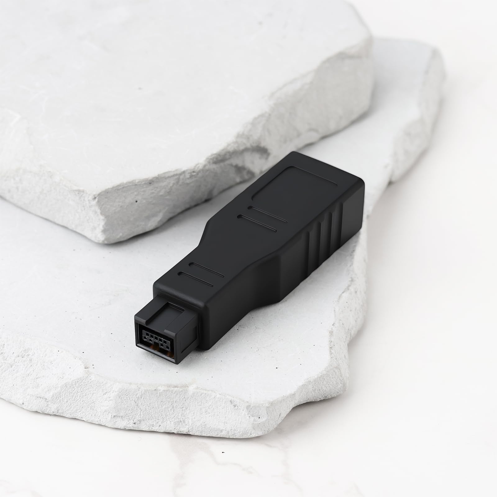 ECSiNG Lot de 2 Convertisseurs IEEE1394 6 Broches Femelle vers 9 Broches Mâle Compatible Firewire 400 800