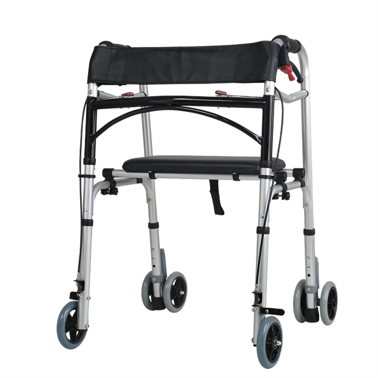 Déambulateur pliable debout pour retrouver le plaisir des balades en toute sécurité