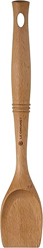 Miniatura 3 de Le Creuset Revolution - Cuchara maciza, 12.5 x 2.5 pulgadas, madera