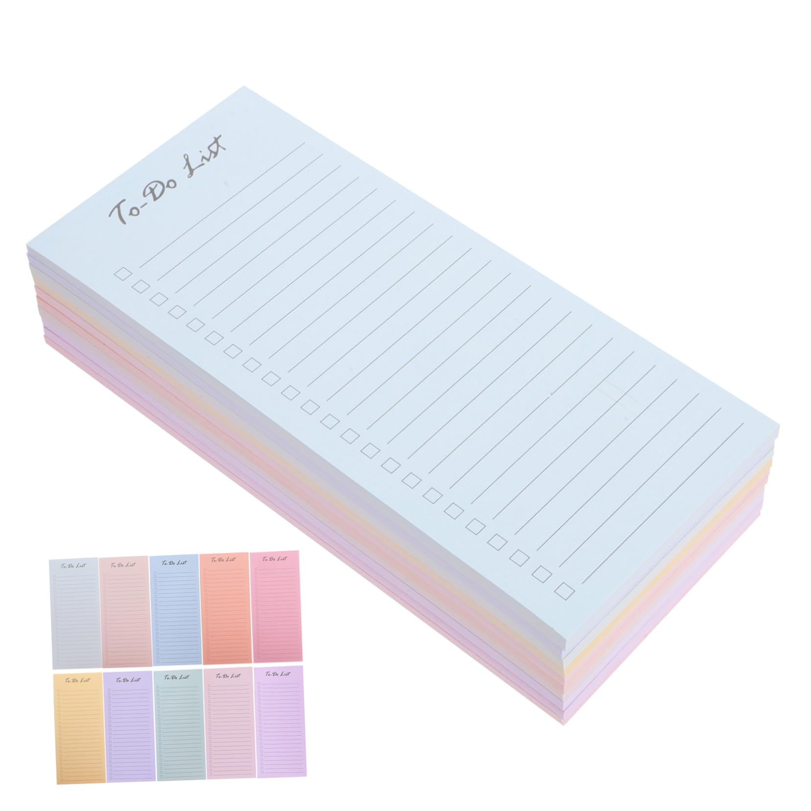 Operitacx Bloc-notes de Planification Quotidienne 10 Pads Papier Mémo