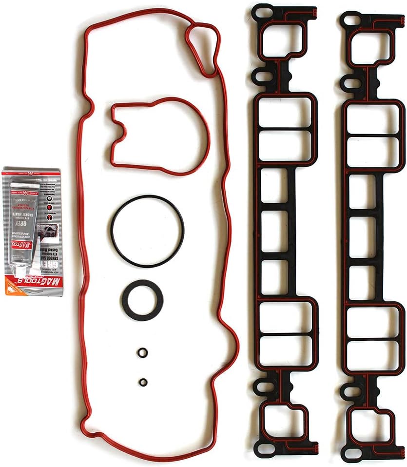 MS90131 Intake Manifold Gasket sets for Chevrolet C1500, fit 1996-2002 for chevrolet Express 1500 5.0L/5.7L, 1996-2000 for GMC C2500 5.7L