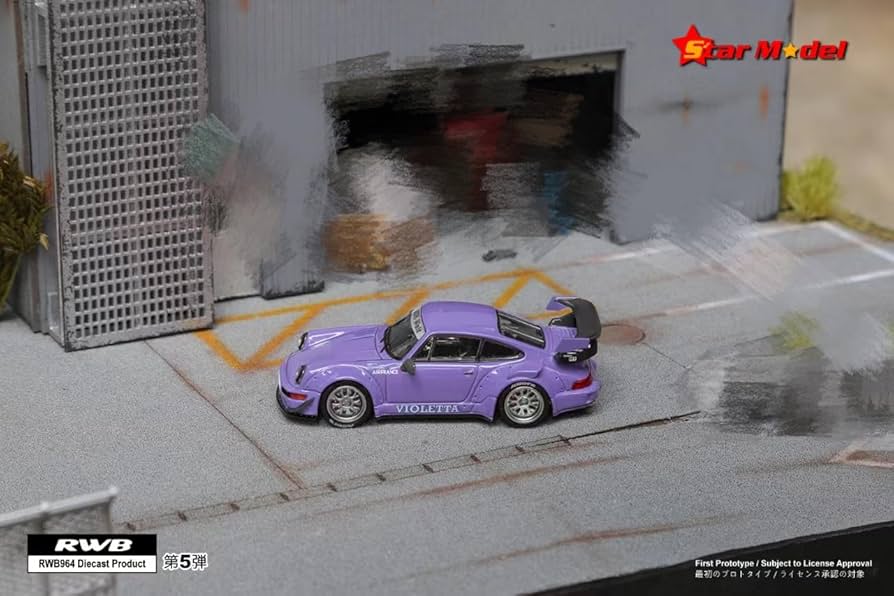 RAUH-Welt Begriff ミニカーセット パープル RWB(RAUH-WELT BEGRIFF) - ig-model