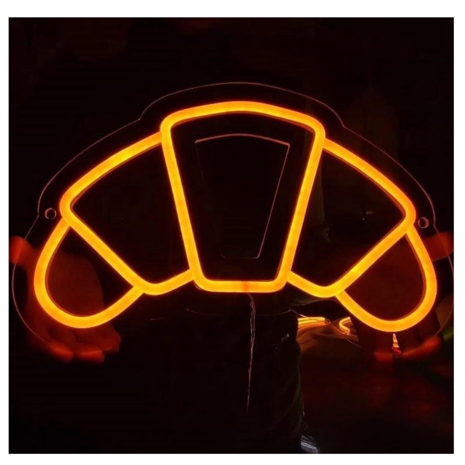 Aextroi neon Lights Sign Soothing Ambiance Neon Signs for Bakery Powered by Adjustable Brightness, Lights(A)