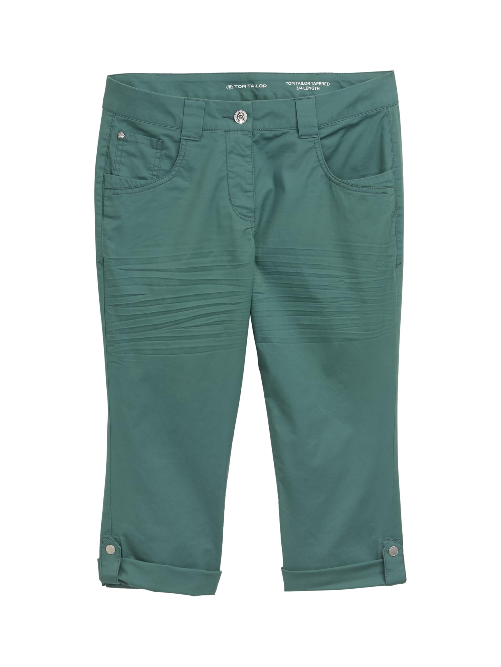 Tom Tailor Damen Tapered Relaxed Capri Hose