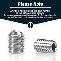 Vista 5 de W11366418 Tornillo de montaje de manija de puerta del congelador del refrigerador - AM 1-5-1 - EA221008