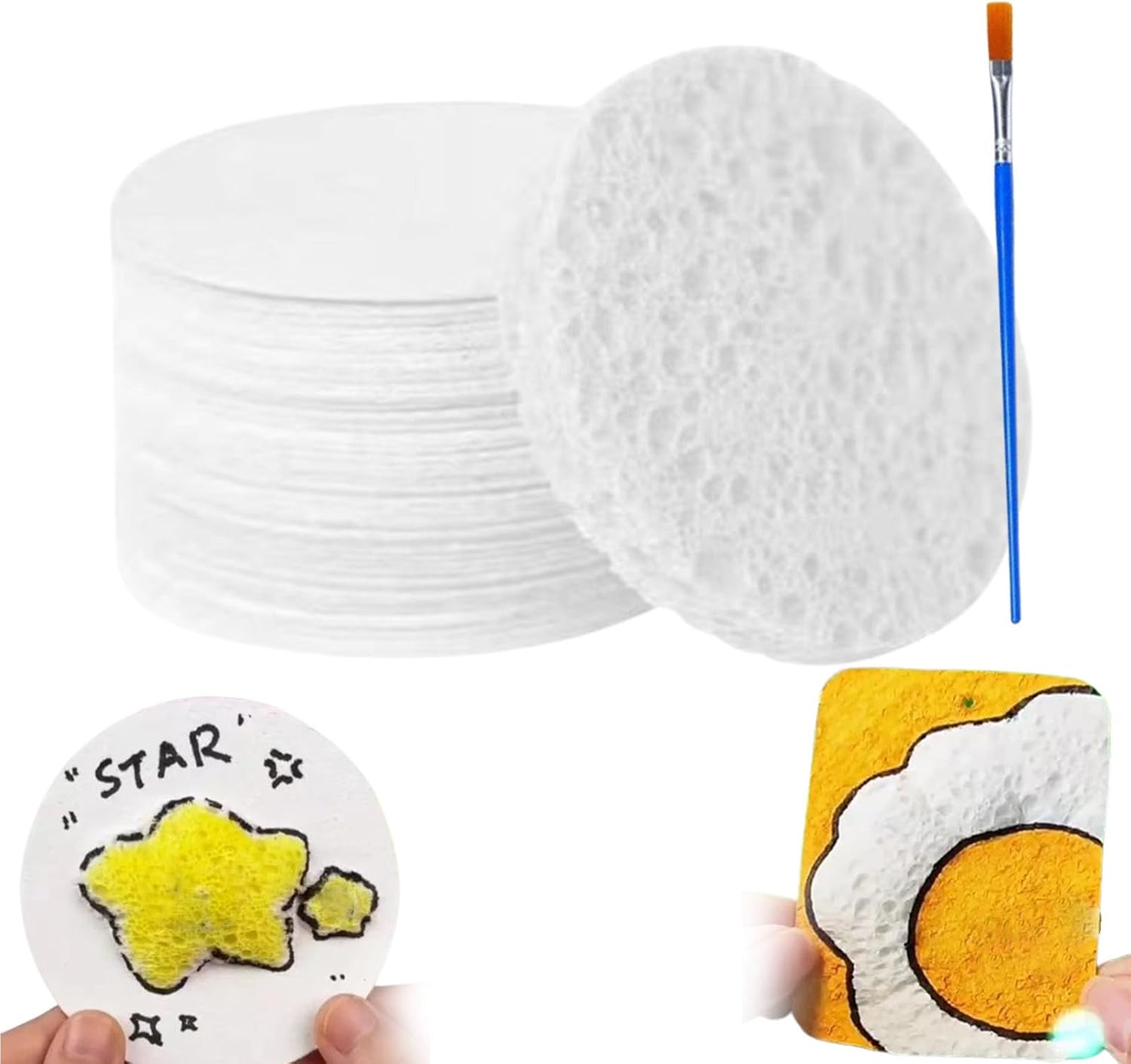 Foam Texture Painting Paper, Magic Painting Paper, Puffy