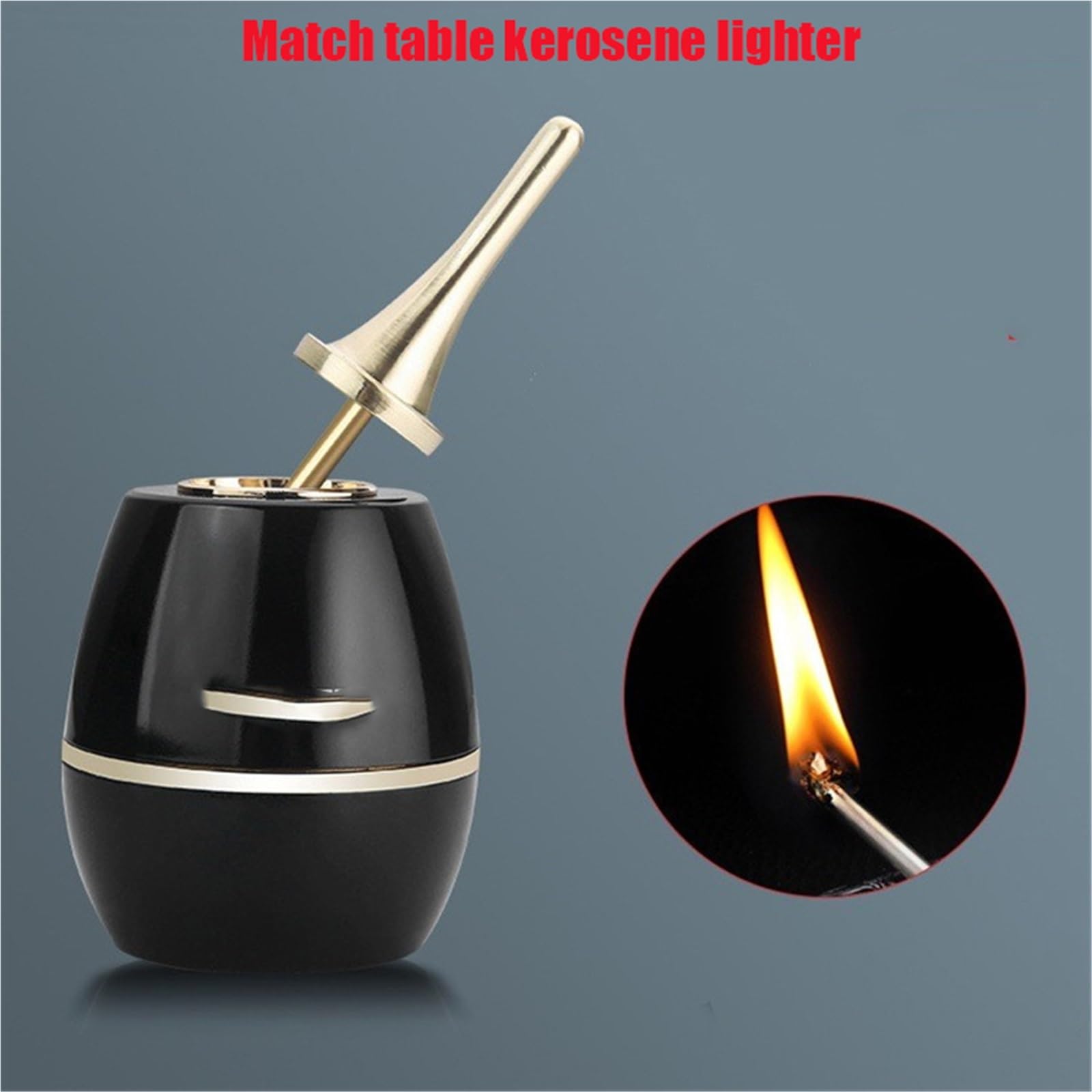 Encendedor de queroseno, recargable para barbacoa, velas, uso al aire libre y camping, opción