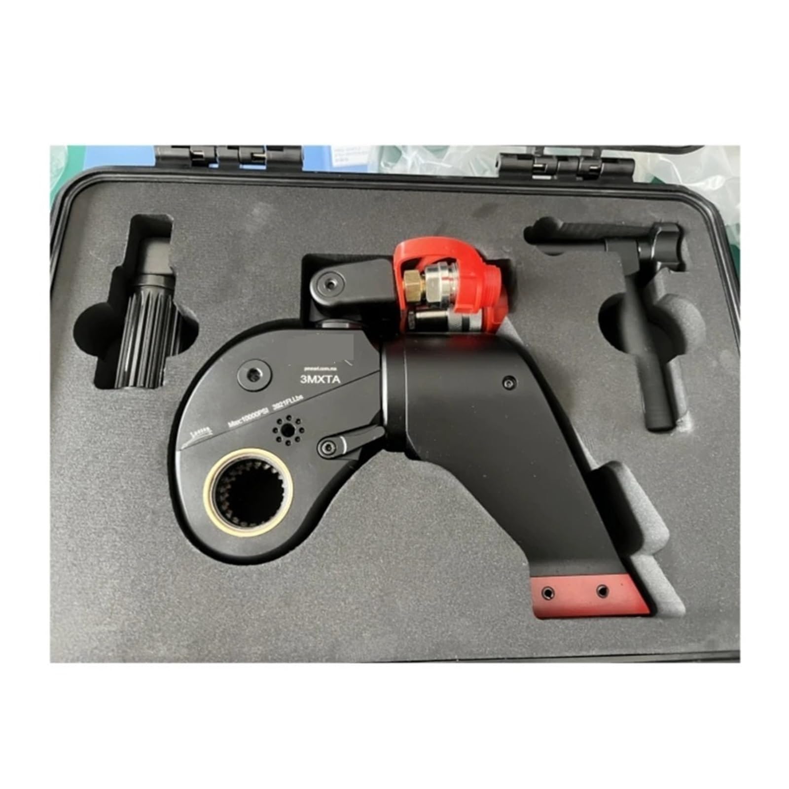 MMHHHG Torque Wrenches, Automatic Square Drive Hydraulic Torque Wrench Tools 433-4332Nm 1inch 10000psi