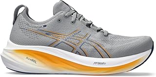 ASICS
Men's Gel-Nimbus 26 Running Shoe, 7.5, Sheet Rock/Thunder Blue
