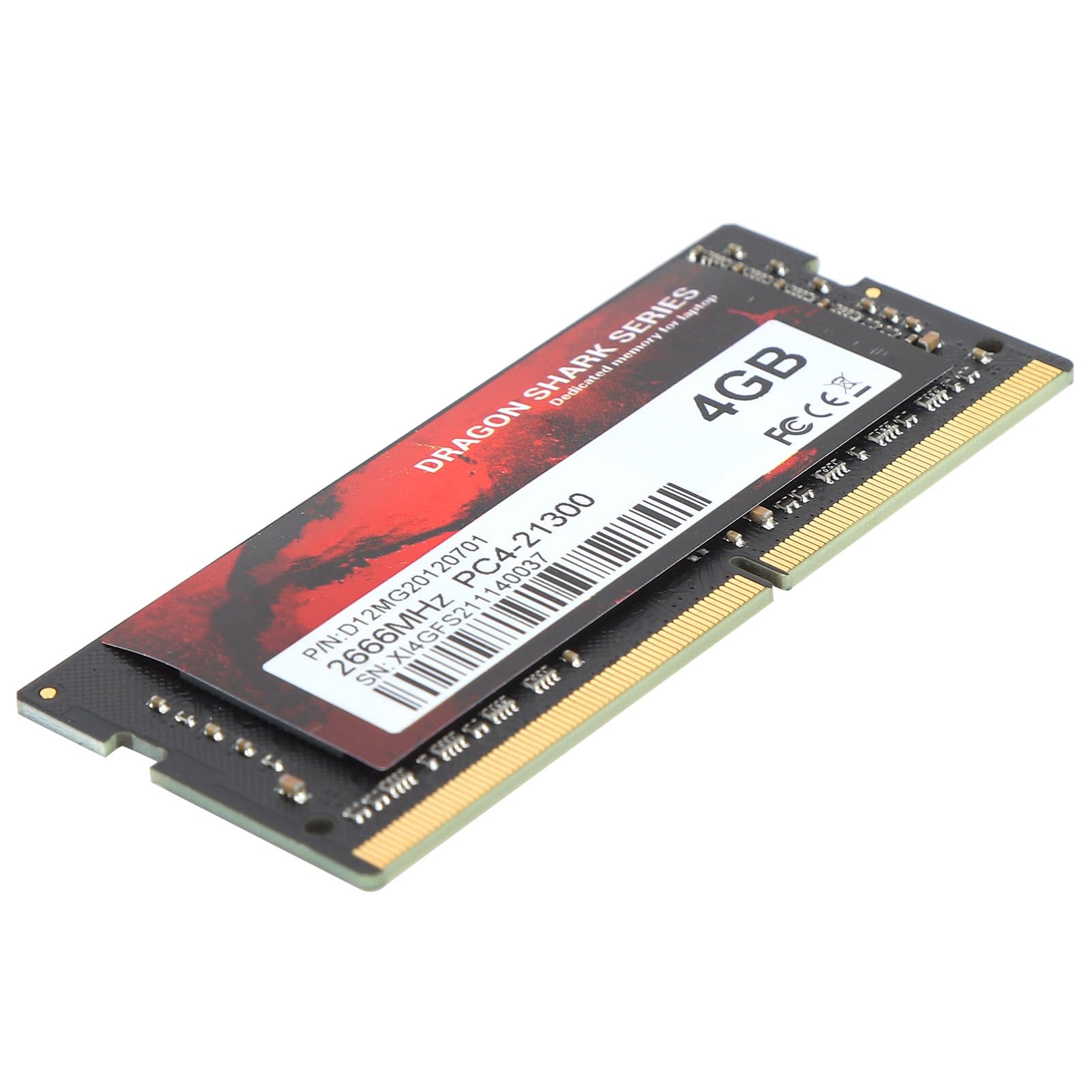 SIXRUN 16GB Laptop Memory PC4-21300, DDR4-2666MHz SODIMM (4GB)