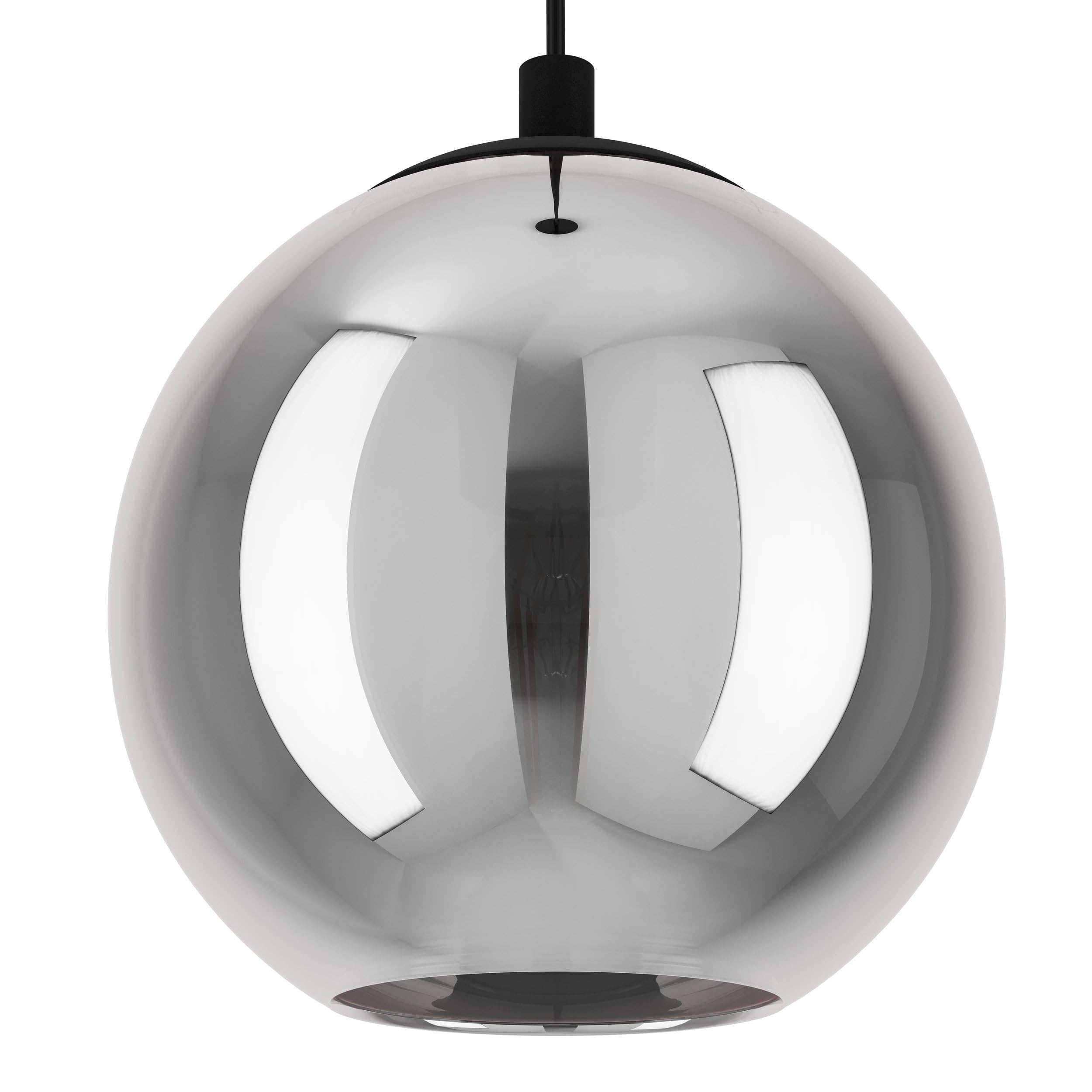 Eglo Hanglamp ARISCANI zwart zwart-transparant 65 - Nu 23% korting