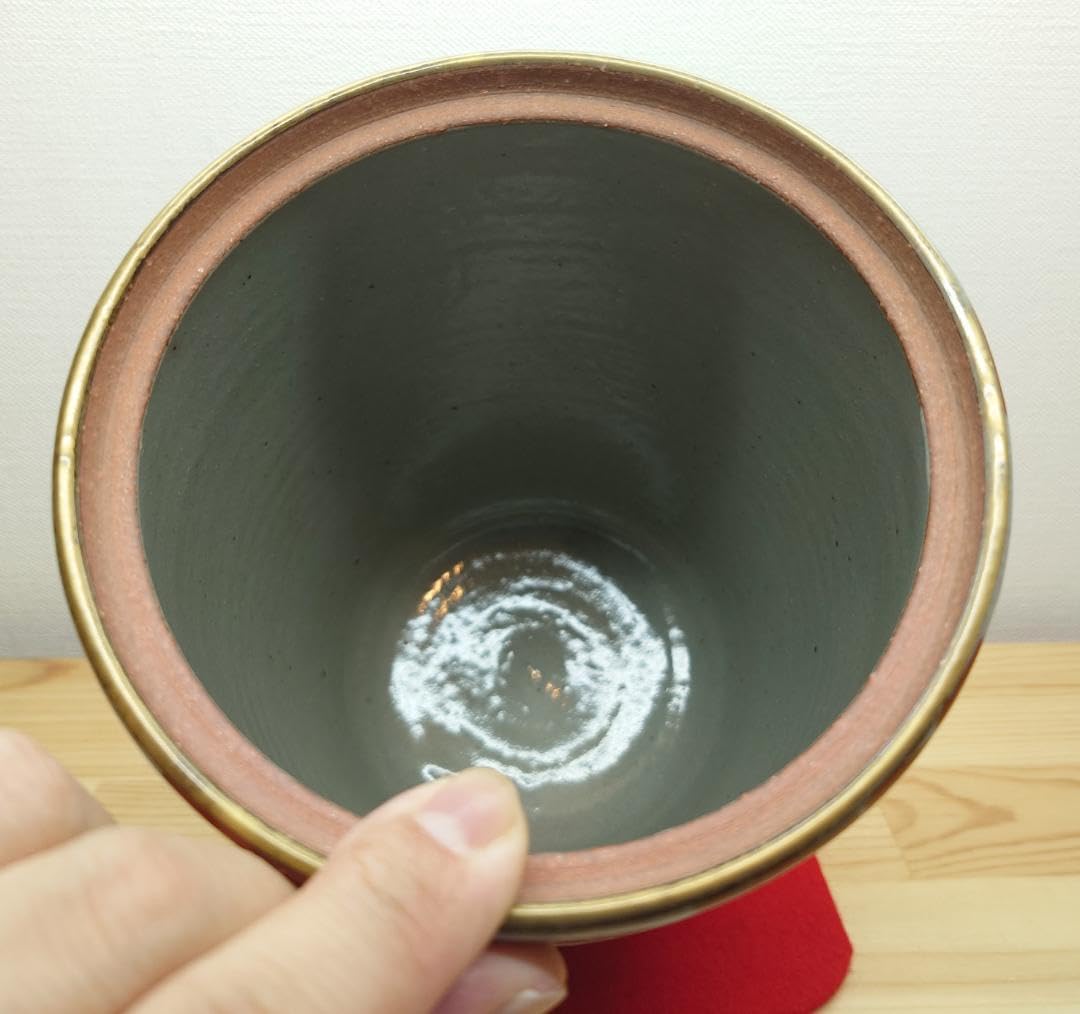 Amazon.co.jp: 逢絢亭 茶道具 細水指 京焼 乾山 吹き寄せの図 田中香泉 