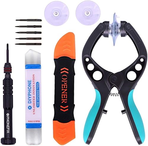 4 en 1 herramienta de reparación de teléfonos celulares Juego de destornilladores de precisión Kit de herramientas de reemplazo de pantalla LCD Kit