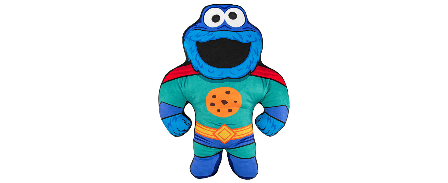 Amazon.com: Bleacher Creatures Cookie Monster Superhero 22