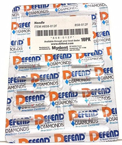 Defend Diamond Burs Needle #858-012F Fine 10/Pk #TOP2