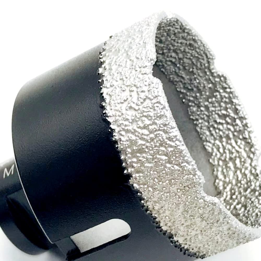 Wiertło do szkła i płytek 1 szt. Wiertła diamentowe do wiercenia na sucho Wiertło do płytek ceramicznych Frez do płytek granitowych Wiertła do marmuru z otwieraczem do gwintów M14, 8 mm (Color : 10mm