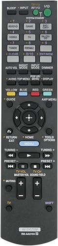 Miniatura 2 de RM-AAU104 Reemplazo remoto para Sony receptor AV 3D Home Theater Audio Video System STR-DH520 RM-AAU116 HT-DDW3500 STR-K3500SW STR-KM3500 STR-KS380