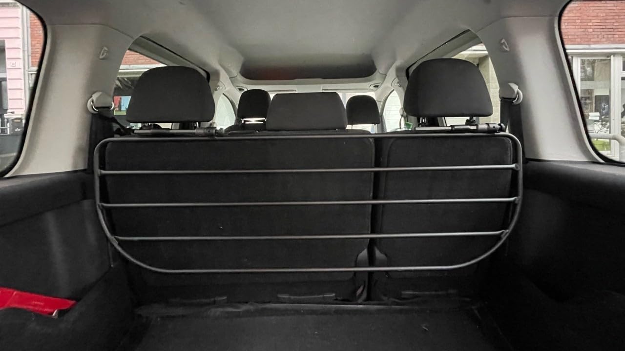 ERGOTECH Hundegitter für Volkswagen Caddy, RDA65HBG-XXL kvw041, für Hunde und Gepäck