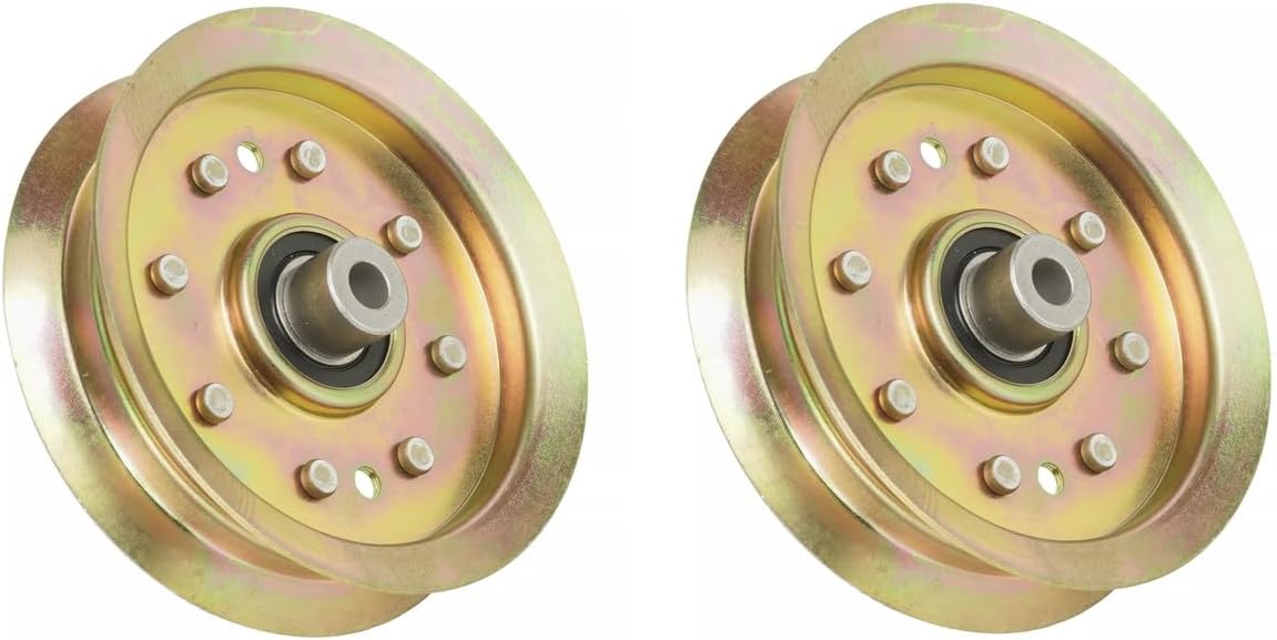 Technology Parts Store 2PK Flat Idler Pulley 1736540YP Compatible with Snapper Lawn Mowers Models 200Z and 285Z 42" and 46" Decks