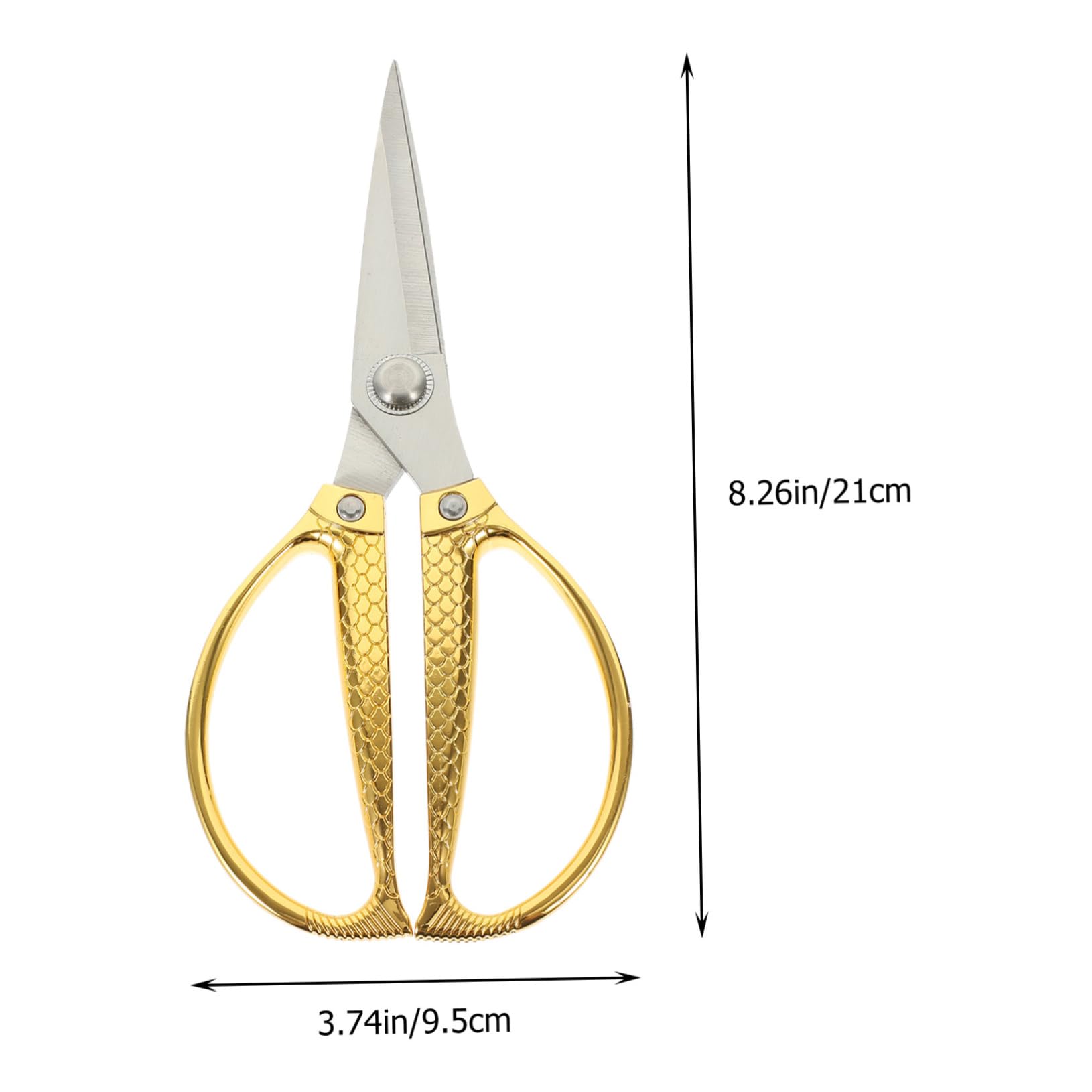 SOLUSTRE Pisces Scissors Kitchen Food Shears Heavy Duty Poultry Bone Scissors Chicken Cutting Scissor Practical Compact Easy to Clean