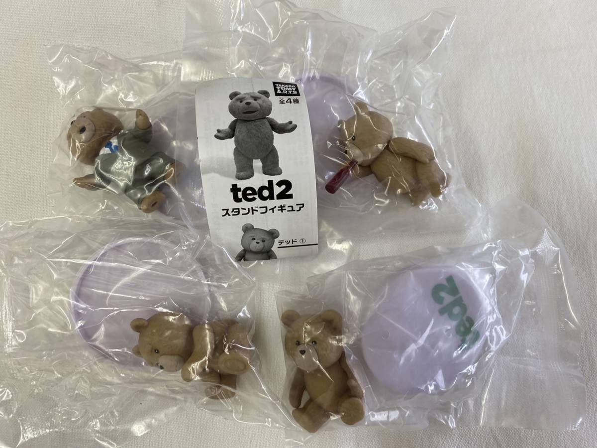 Amazon.co.jp: ted2 スタンドフィギュア 全4種コンプセット