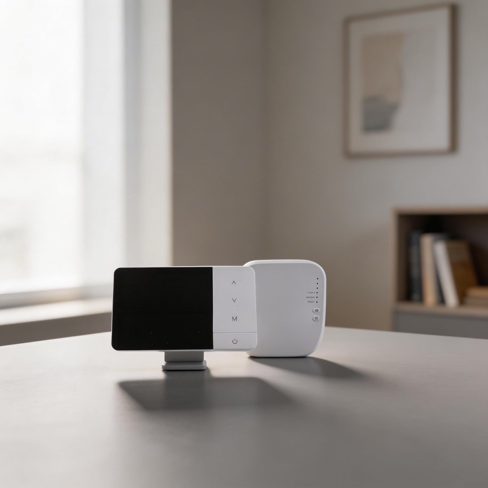 Thermostat d'ambiance numérique WiFi programmable 6 périodes quotidiennes