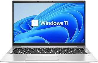 HP EliteBook 840 G8 Laptop, 11th Gen Intel Core i7-1185G7 3.0GHz, 16GB RAM, 512GB SSD, Windows 11 Pro, Fingerprint, (Renewed)