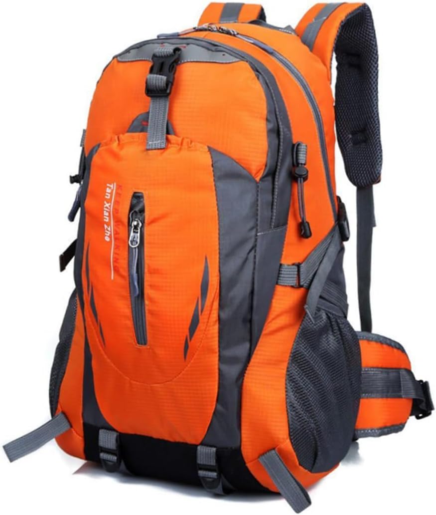 Travel Bag Reflective Line Backpack Lifesaving Whistle Multi-functional Pack Suitable for Camping Hiking Outdoor Activities