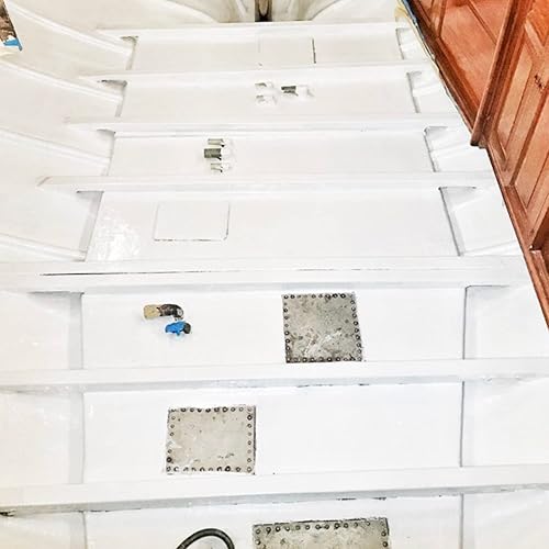 Miniatura 9 de TotalBoat TotalBilge - Pintura de sentina a base de epoxi para sentinas de barco mamparos salas de máquinas y áreas de casillero gris cuarto de galón