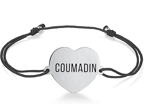 Miniatura 3 de LinnaLove Pulsera de alerta médica para mujer, ajustable, hecha a mano, cordón de identificación médica con grabado personalizado
