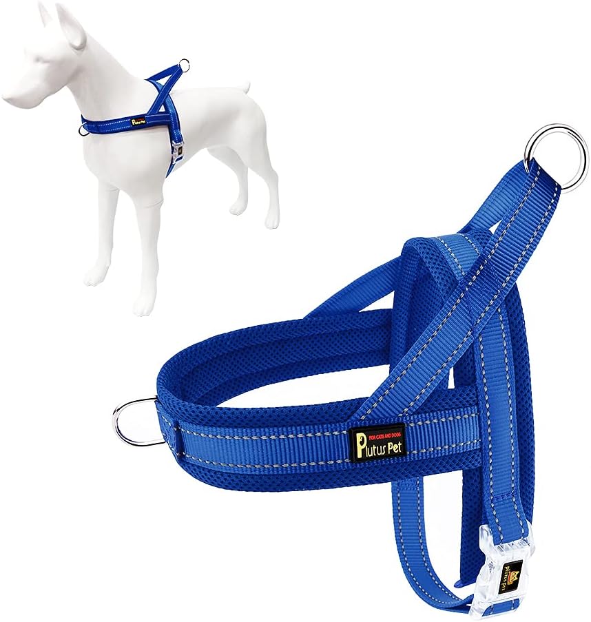Plutus Pet No Pull Dog Harness with Breathable Mesh Padded, Adjustable