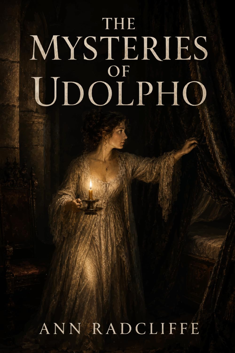The Mysteries of Udolpho: Classic Illustrated Gothic Novel by Ann Radcliffe