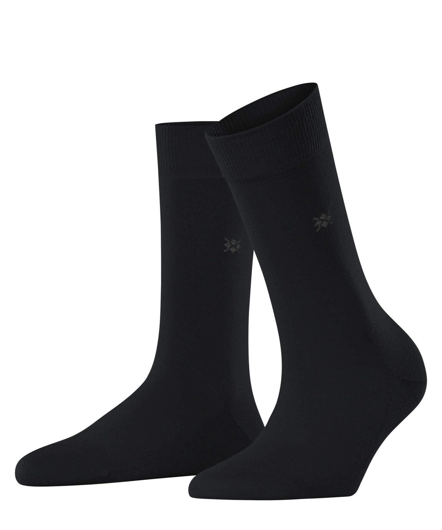 Burlington Bloomsbury W So laine coton unies 1 paire, Chaussettes Femme, Noir Black 3000, 36-​41
