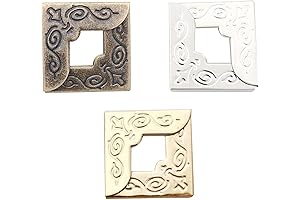 150PCS Premium Book Corner Protectors for Scrapbooks, Albums, and Menus