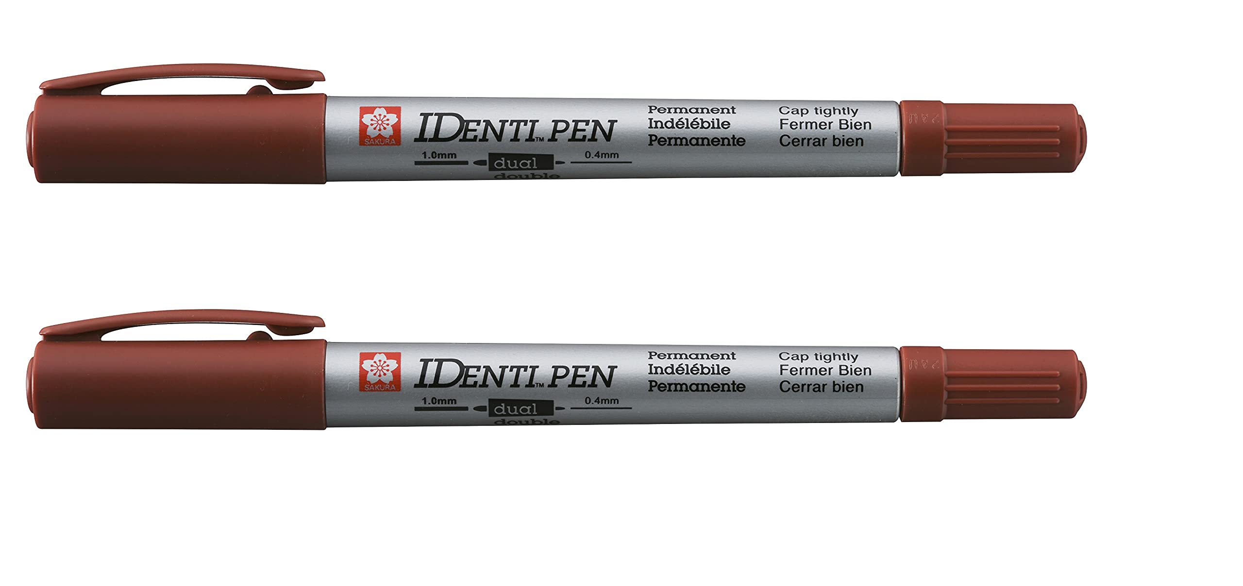 Sakura Identi-Pen Twin-tip, Brown