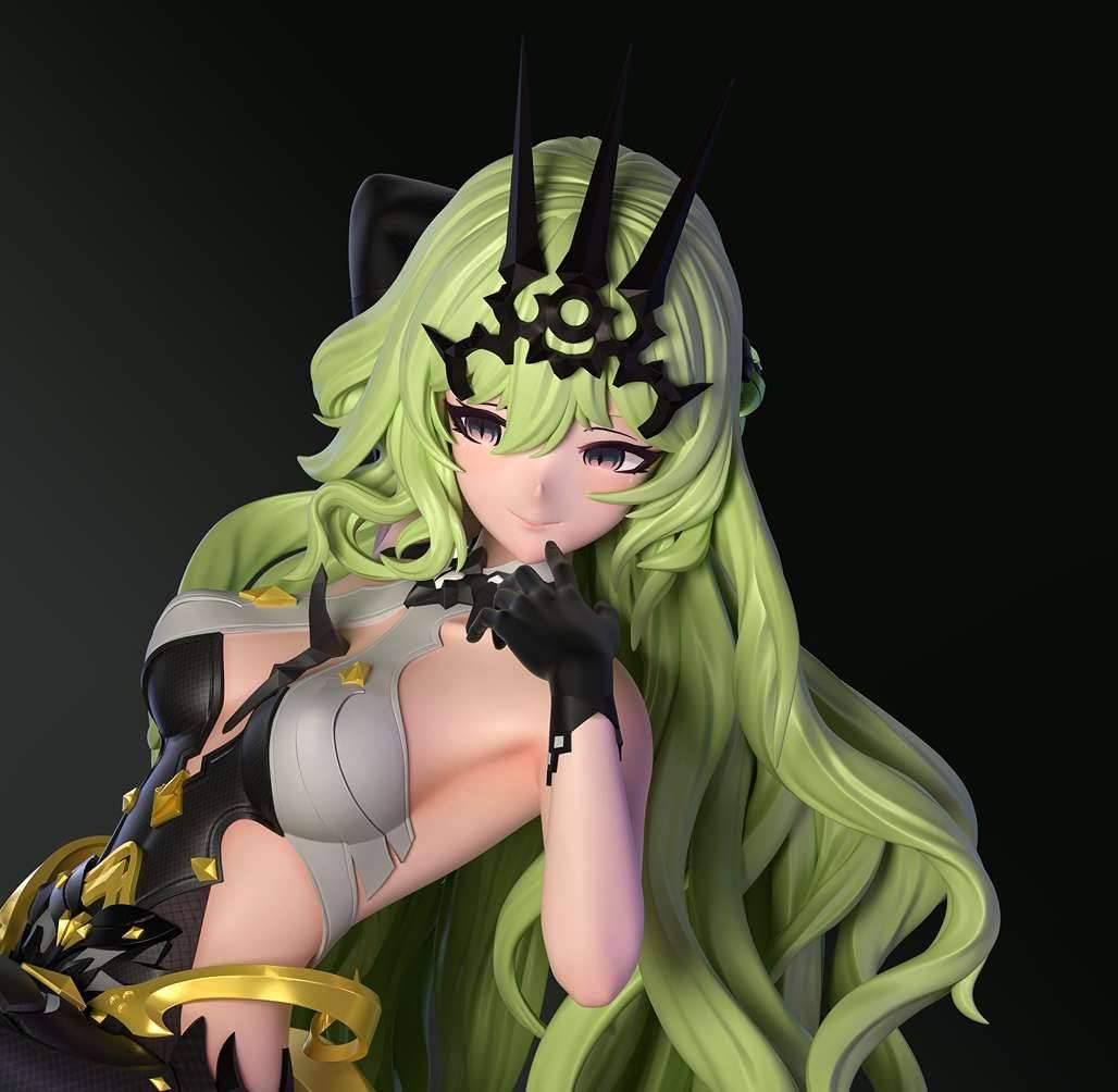 崩壊3rd×Razer メビウス 崩壊3rd × Razer メビウスのイラストと 衣装デザインを担当させて