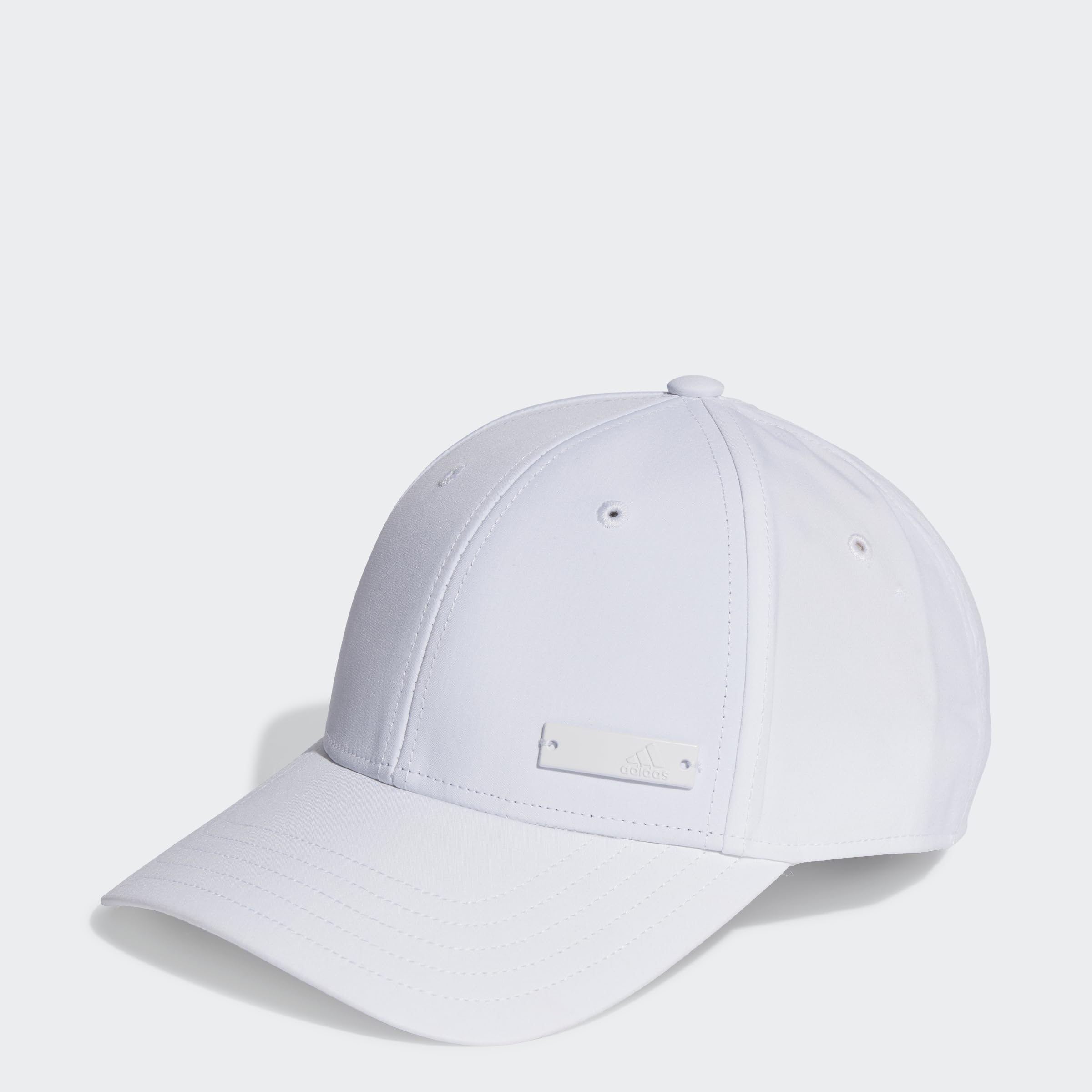 adidas Unisex Metal Badge Lightweight Baseball Cap, White, Einheitsgröße