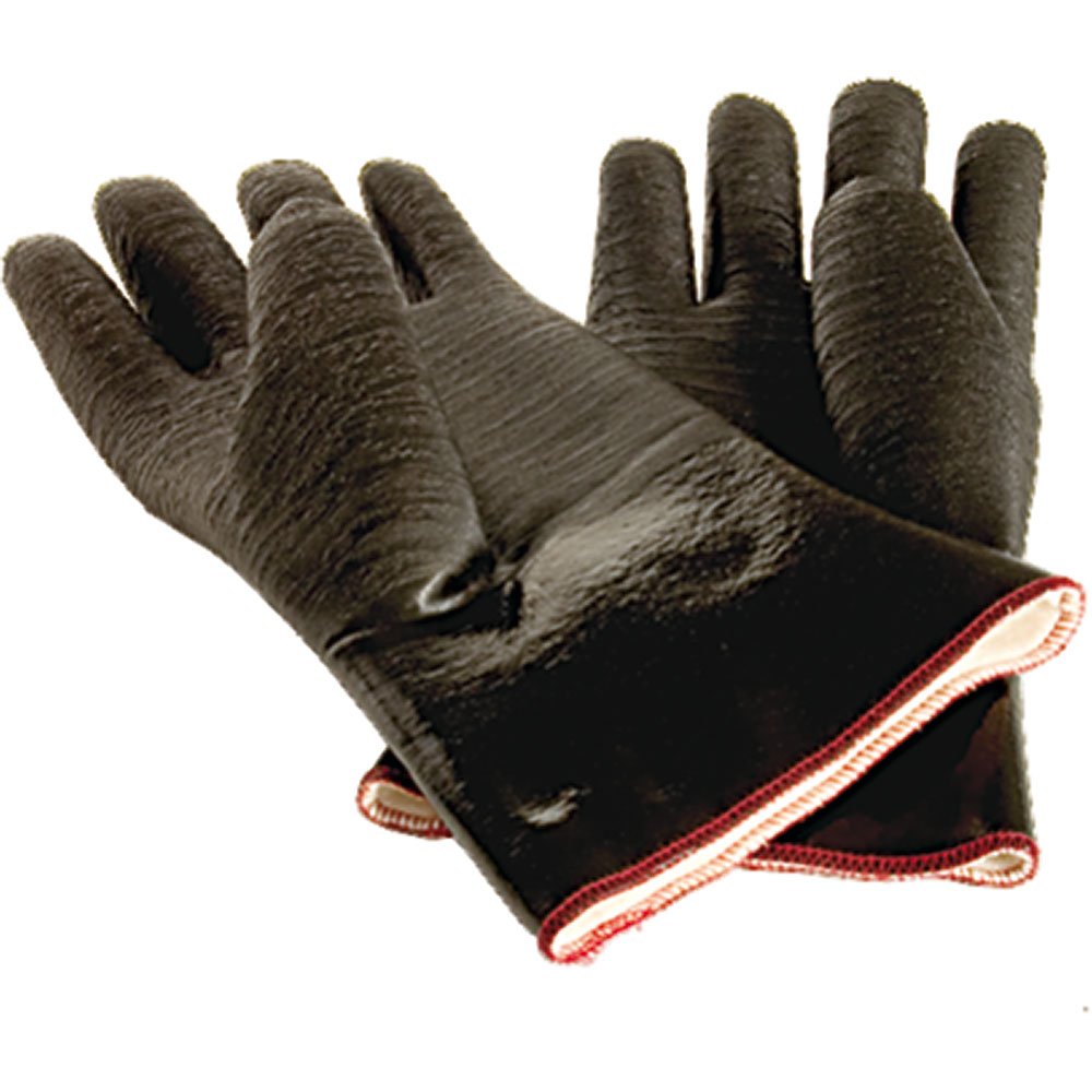 Guantes de neopreno resistentes al aceite, cinco dedos, resistentes al calor hasta 300 °C