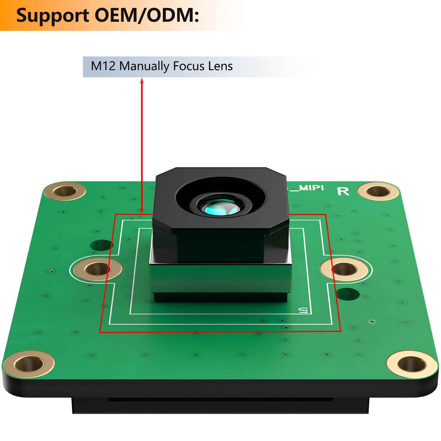 InnoMaker 12MP moduł kamery z autofokusem do Raspberry Pi, czujnik IMX708, pole widzenia 75°, HDR, kompatybilny z Pi 5,4,3,Zero,CM4 (opcje obiektywu M12/CS)