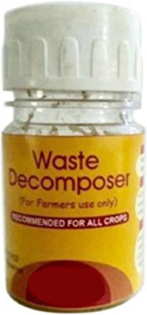 Waste Decomposer made by using NCOF technology Ghaziabad Organic waste decomposer (30ml) - Pack of 8