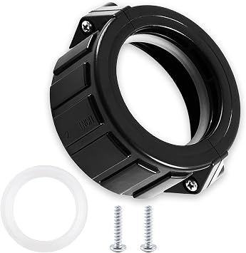 2 inch Spa Hot Tub Heater Split Nut Unions with Screws and Gasket - 1 Pack | Replacement Split Heater Nut 0121109020 for Balboa & Gecko Hot Tubs & Spas, Easy Installation, High-Temperature Plastic