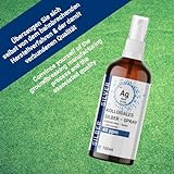 1x 100ml Kolloidales Silber Spray (40 ppm) in Braunglasflasche – Sprühflasche | Silberwasser | Reinstwasser
