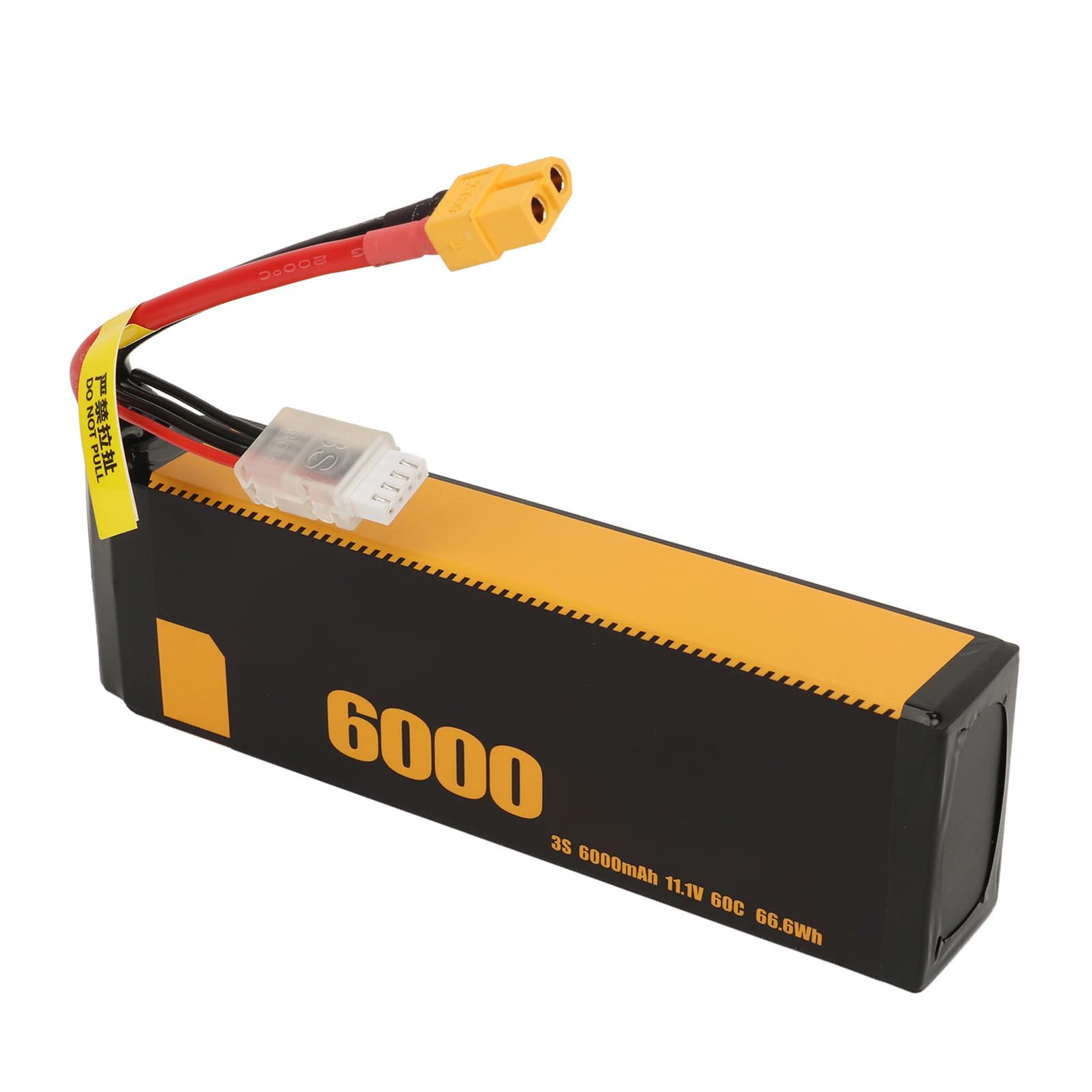 Bateria Lipo, Bateria Lipo 3S 6000 Mah Wysoka wydajność Odporność na Uderzenia Długa żywotność dla Modeli FS 1/10 1/8 (XT60)