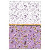amscan Rainbow Butterfly Unicorn Kitty Design Plastic Table Cover-1pc, Purple/White/Multicolor/Rainbow