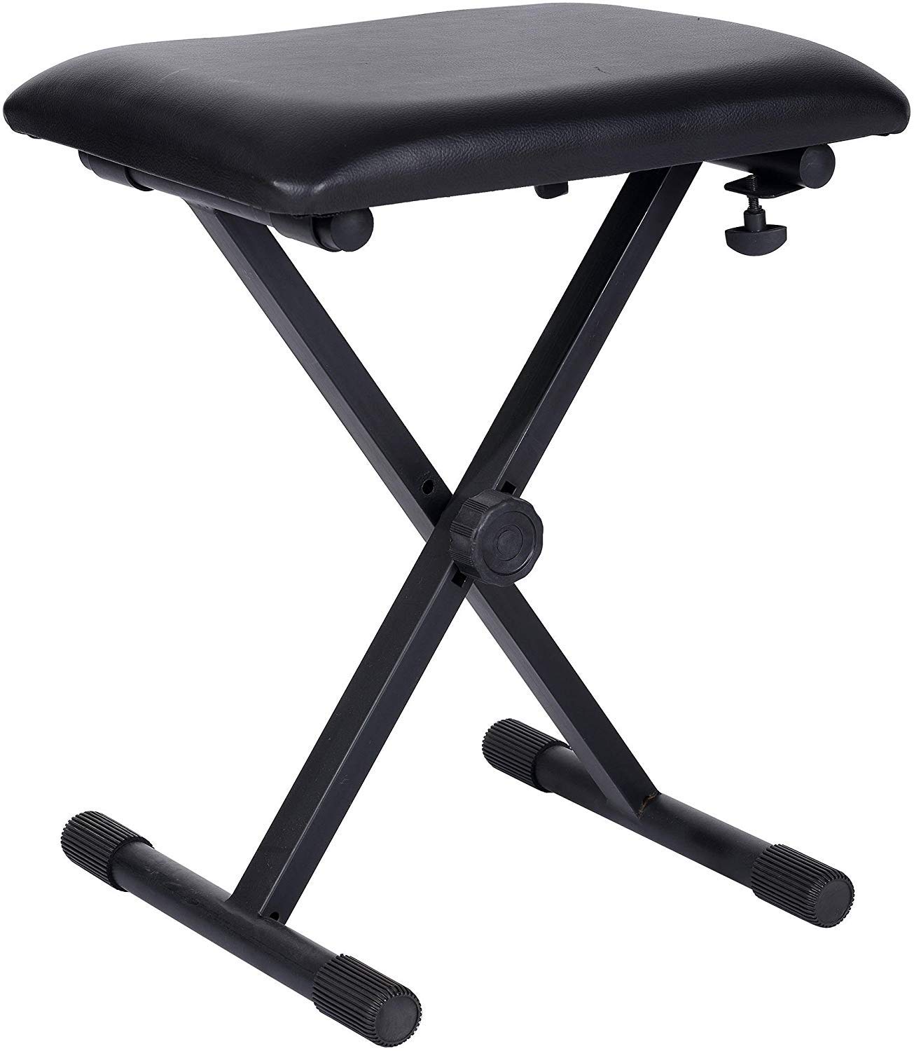 JM FOREST - Banqueta para Teclado Altura Regulable Banco de Taburete para Piano FKB01. Plegable con Asiento Tapizado Bancos para Piano y Teclado