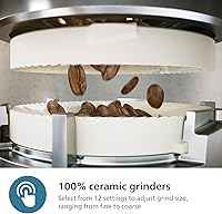 Vista 7 de PHILIPS Serie 5500 Máquina de café espresso totalmente automática, sistema de leche LatteGo, 20 variedades de café, pantalla táctil intuitiva