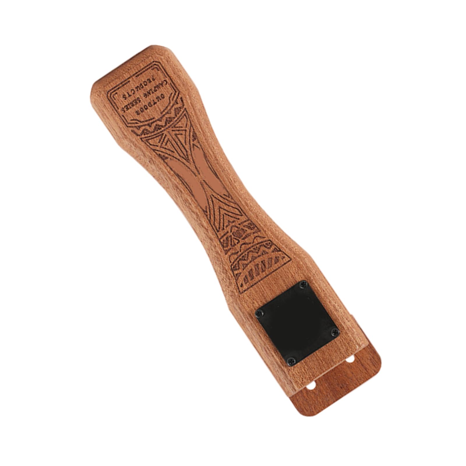 jiingekk Ergonomic BBQ Handle with Comfortable Grip Antislip Outdoor Cooking Handle for Family Gatherings