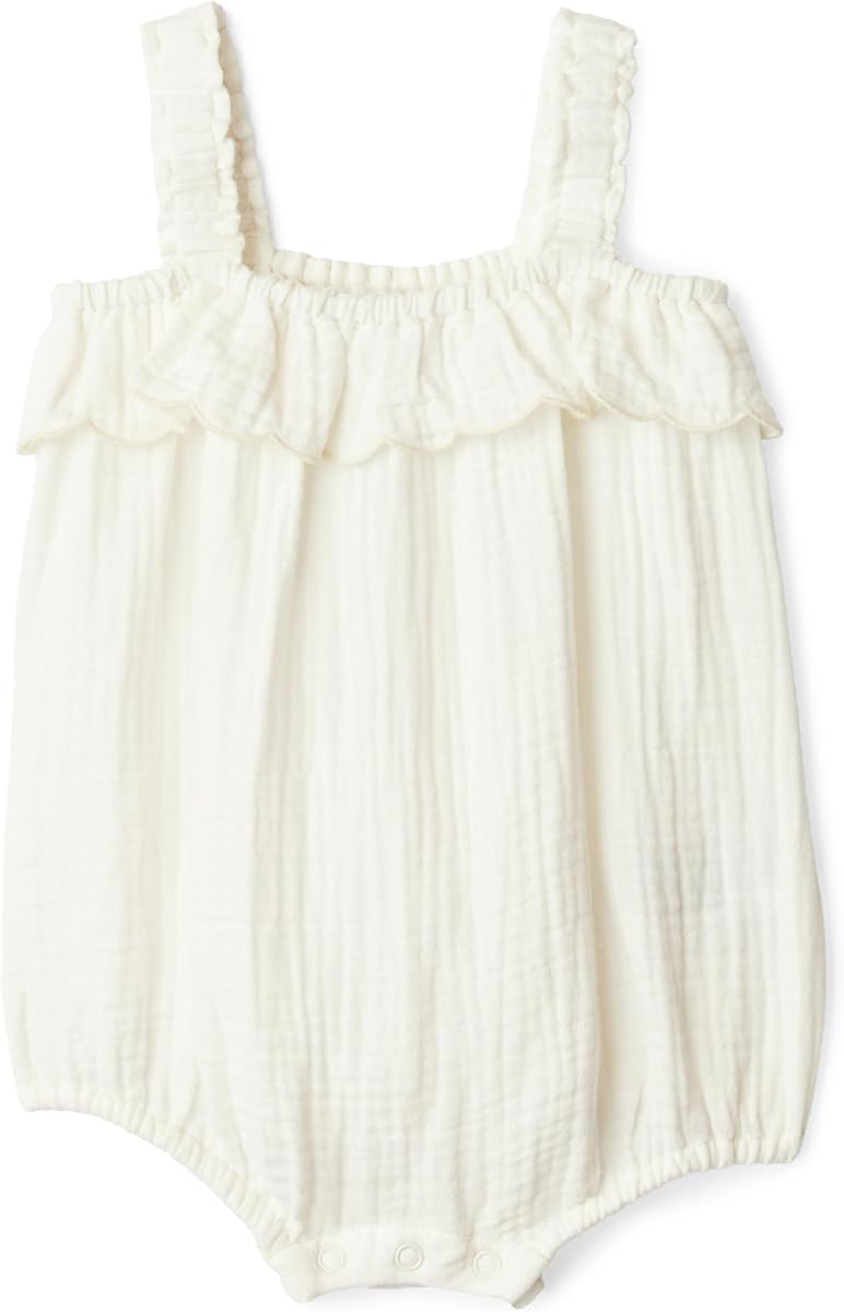x Sofia Grainge Baby Girls' Cotton Gauze Sleeveless Romper