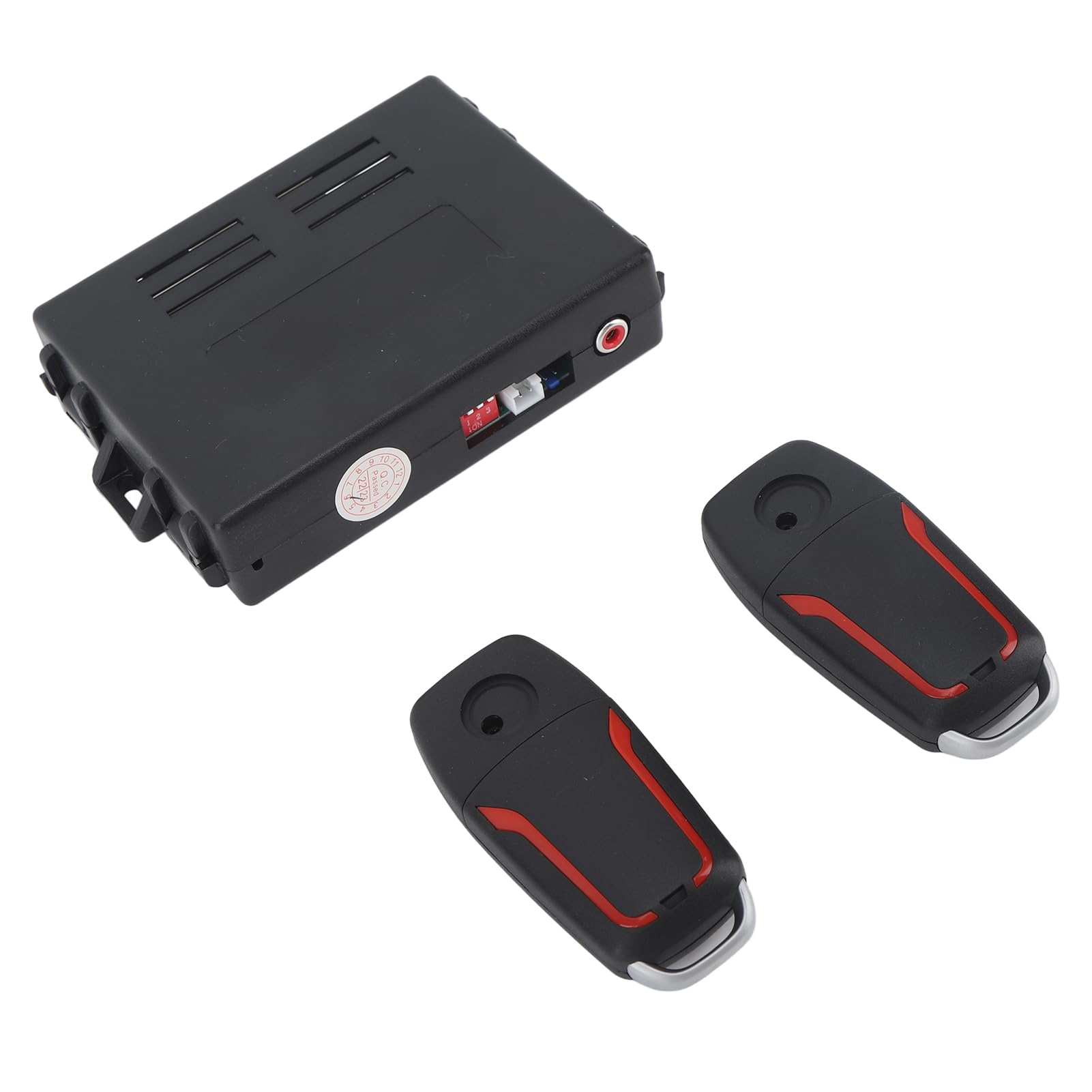 Cryfokt de Alarma de Seguridad para Automóviles Cerradura Central sin Llave Control Remoto Universal Inmovilizador Antirrobo para Automóviles Kit de Inicio Rápido Protege Eficientemente los Vehículos